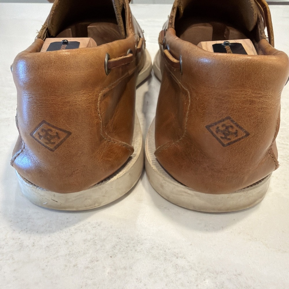 Quoddy Head Boat Shoe Whiskey 11D $249 Retail - Picture 3 of 16